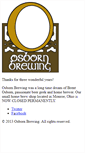 Mobile Screenshot of osbornbrewing.com